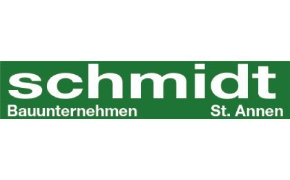 FirmenlogoBauunternehmen Schmidt Sankt Annen
