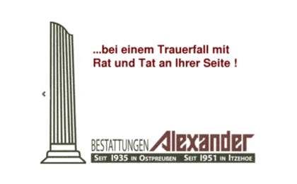 FirmenlogoAlexander Wolfgang Bestattungen & Tischlerei Itzehoe