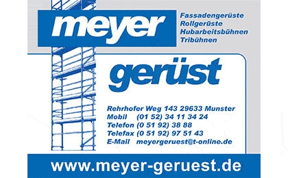 FirmenlogoMeyer Gerüstbau Lüneburg Lüneburg