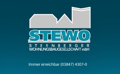 FirmenlogoSTEWO Sternberger Wohnungsbaugesellschaft mbH Sternberg
