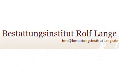 FirmenlogoBestattungen Rolf Lange Warin
