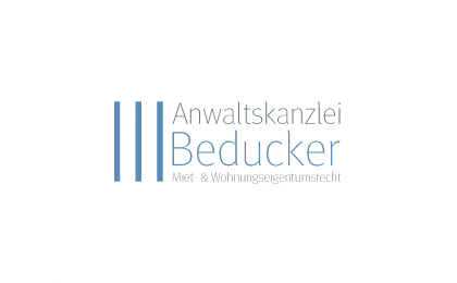 FirmenlogoBeducker Christian Rechtsanwalt, Fachanwalt für Miet- und Wohnungseigentumsrecht Schwerin