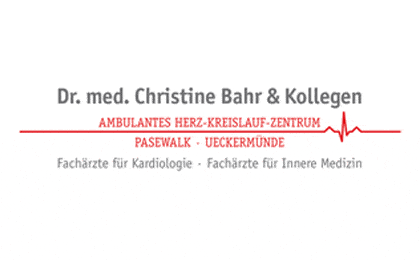 FirmenlogoDr. med. Christine Bahr & Kollegen Ambulantes Herz-Kreislauf-Zentrum Pasewalk