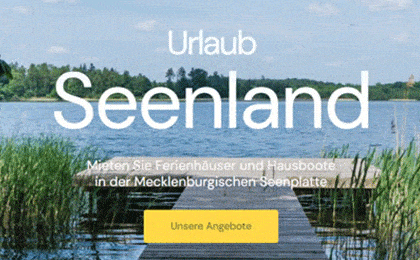 FirmenlogoUrlaub Seenland - Ferienhäuser & Hausboote Feldberger Seenlandschaft