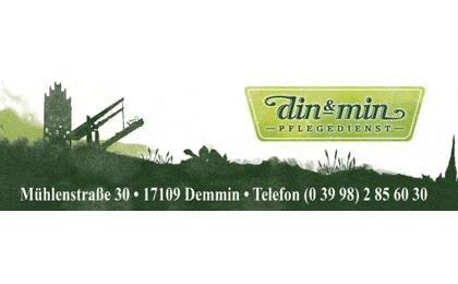 FirmenlogoPflegedienst din & min Ambulanter Pflegedienst Demmin, Hansestadt
