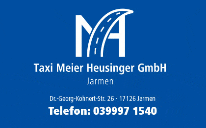 FirmenlogoTaxi Meier Heusinger GmbH Taxiunternehmen Jarmen