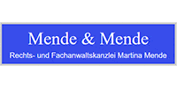FirmenlogoMende & Mende Rechtsanwaltskanzlei Martina Mende Hagen