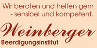 FirmenlogoWeinberger Beerdigungsinstitut Schalksmühle