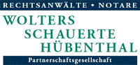 FirmenlogoWolters Schauerte Hübenthal Partnergesellschaft Rechtsanwälte & Notare Iserlohn