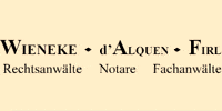 FirmenlogoWieneke, d'Alquen,Firl Rechtsanwälte und Notare Geseke