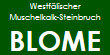 FirmenlogoWestf. Muschelkalk-Steinbruch Joh. Blome GmbH & Co. KG Marsberg