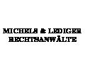 FirmenlogoMichels & Lediger Rechtsanwälte Rheinberg
