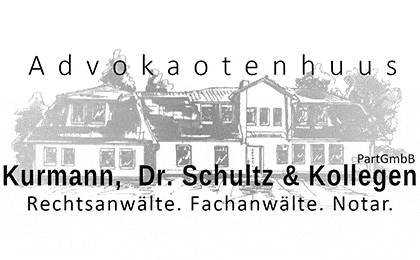 FirmenlogoAdvokaotenhuus - Kurmann, Dr. Schultz & Kollegen PartGmbB Rechtsanwälte Fachanwälte Notar Friesoythe