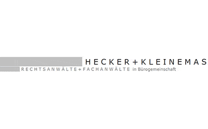 FirmenlogoHECKER + KLEINEMAS Rechtsanwälte / Fachanwälte Herford