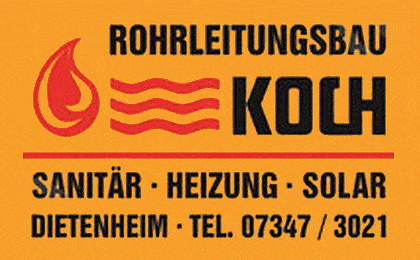FirmenlogoErwin Koch GmbH Heizung- u. Sanitärbetrieb / Rohrleitungsbau Dietenheim