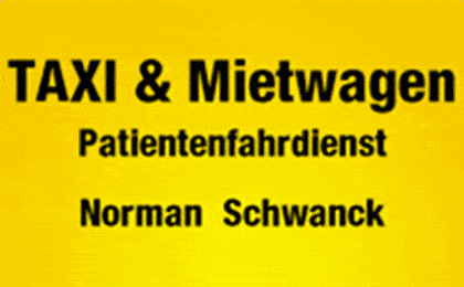 FirmenlogoTAXI & Mietwagen Norman Schwanck Sassnitz
