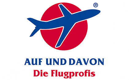 FirmenlogoAUF UND DAVON - Die Flugprofis Inhaber Marcus Föst Halle