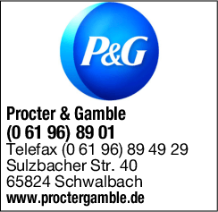 FirmenlogoProcter & Gamble Schwalbach
