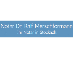 FirmenlogoMerschformann Ralf Dr. Notariat Stockach