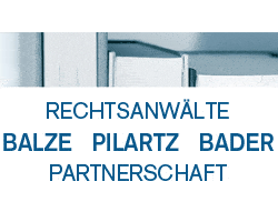FirmenlogoBALZE PILARTZ BADER Partnerschaft Rechtsanwälte Ravensburg