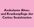 FirmenlogoAmbulante Alten- und Krankenpflege der Caritas Sozialstation Steinfurt