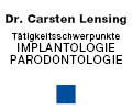 FirmenlogoLensing Carsten Dr.med.dent. Steinfurt