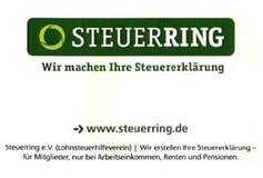 Bildergallerie Steuerring e. V. (Lohnsteuerhilfeverein), Lohnsteuerhilfe Schleswig