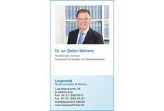 Bildergallerie Lauprecht Rechtsanwälte Notare Kiel