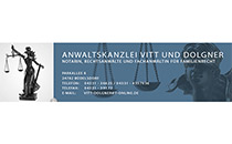Logo Vitt Friedrich K. u. Dolgner Maren Rechtsanwälte und Notar Büdelsdorf