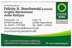 Bildergallerie Lohn- u. Einkommensteuer Hilfe-Ring Deutschland e.V. Lohnsteuerhilfe Rendsburg