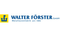 Logo Walter Förster GmbH Metallbearbeitung u. Metallwarenfabrik Geesthacht