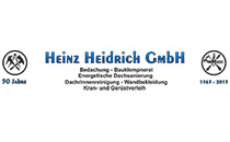 Logo Heinz Heidrich GmbH Dacheindeckung, Dachsanierung, Flachdach, Dachklempnerei Dachdeckerei Tostedt
