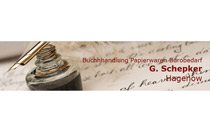 Logo Buchhandlung G. Schepker Bürobedarf, Papierwaren, Schulartikel Hagenow