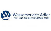Logo Wasserservice Adler GmbH Tief- und Rohrleitungsbau Friedland