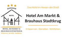 Logo Hotel Am Markt & Brauhaus Stadtkrug Hotels Gaststätten, Restaurants Ueckermünde