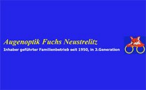 Logo Augenoptik Fuchs Inh. Udo Neumann Augenoptikermeister Neustrelitz