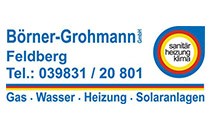 Logo Börner-Grohmann GmbH Heizung Sanitär Flüssiggasvertrieb Feldberger Seenlandschaf