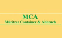Logo MCA Müritzer Container und Abbruch Schrott Röbel Müritz