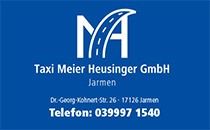 Logo Taxi Meier Heusinger GmbH Taxiunternehmen Jarmen
