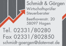 Bildergallerie Schmidt & Görgen Wirtschaftsprüfer / Steuerberater Hagen