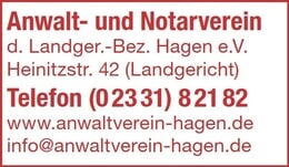 Bildergallerie Anwalt- und Notarverein des Landgerichtsbezirks Hagen e.V. Hagen