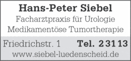 Bildergallerie Siebel Hans Peter Facharzt für Urologie Lüdenscheid