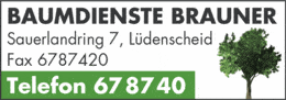 Bildergallerie Brauner Christian Baumdienste Lüdenscheid
