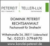 Bildergallerie Petereit Dominik Rechtsanwalt Lüdenscheid