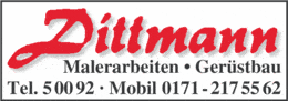 Bildergallerie Dittmann Martin Malermeister Altena