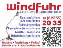 Bildergallerie Windfuhr Ralf Malerbetrieb Schalksmühle