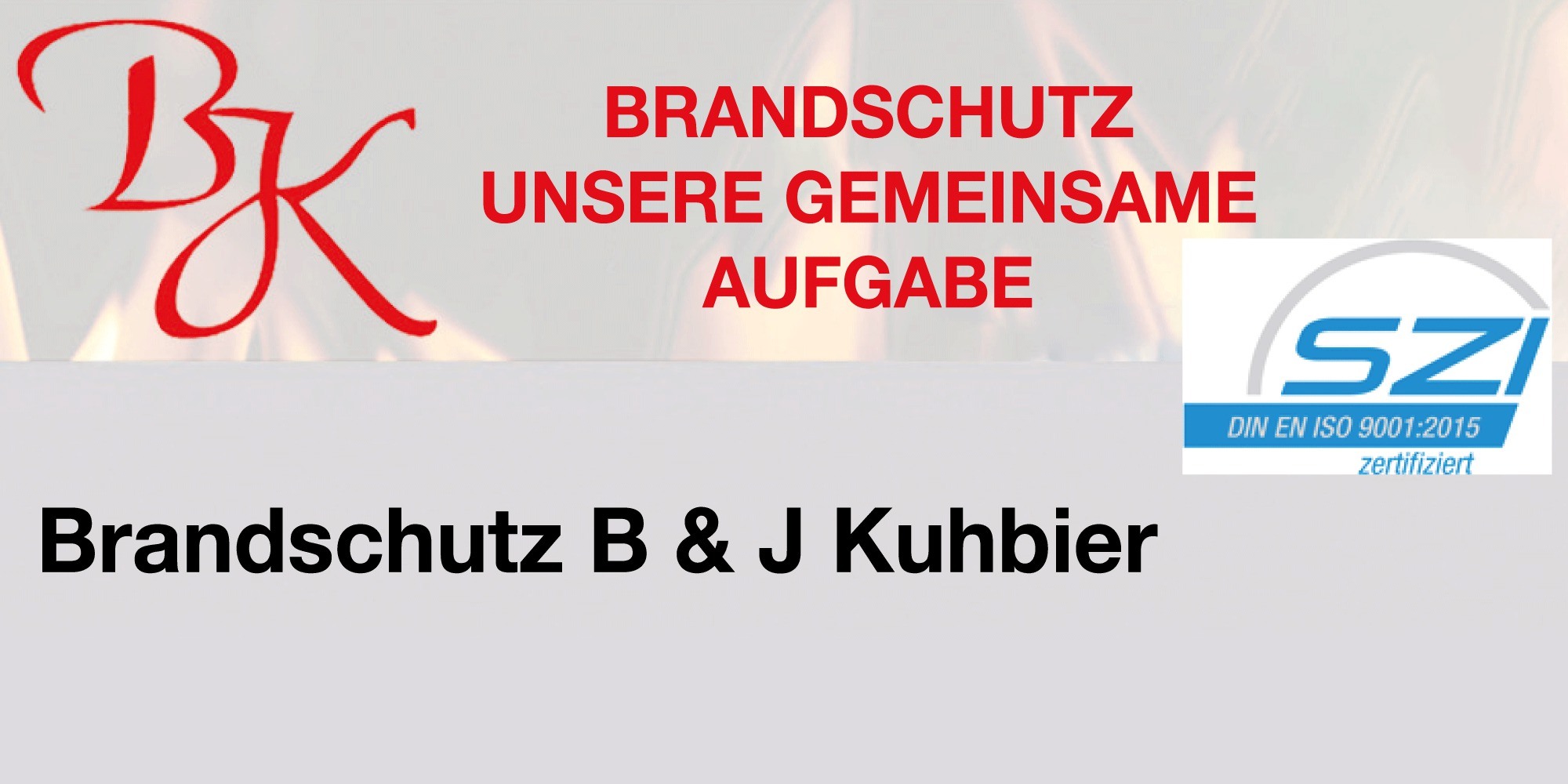 Logo Kuhbier B. u. J. Brandschutz Herscheid