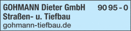 Bildergallerie Dieter Gohmann GmbH Kierspe