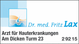 Bildergallerie Lax Fritz Dr. Hautarzt Iserlohn