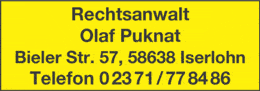 Eigentümer Bilder Puknat Olaf Rechtsanwalt Iserlohn